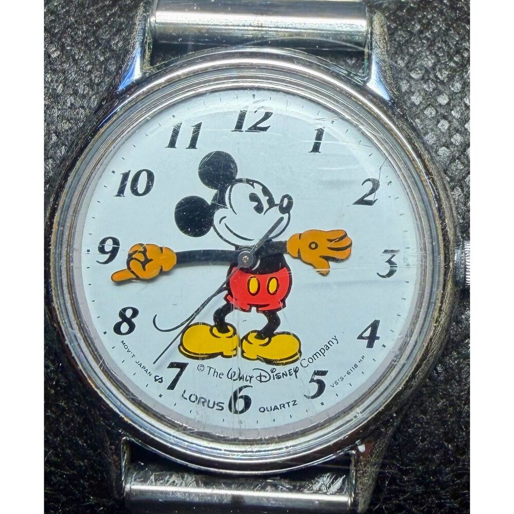 Vintage Lorus Mickey Mouse Quartz Watch